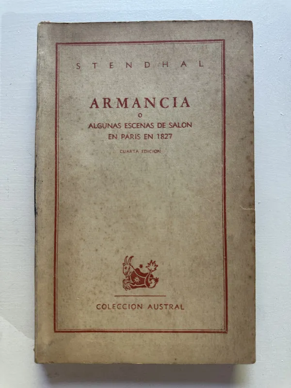 Armancia - Stendhal (4i1)