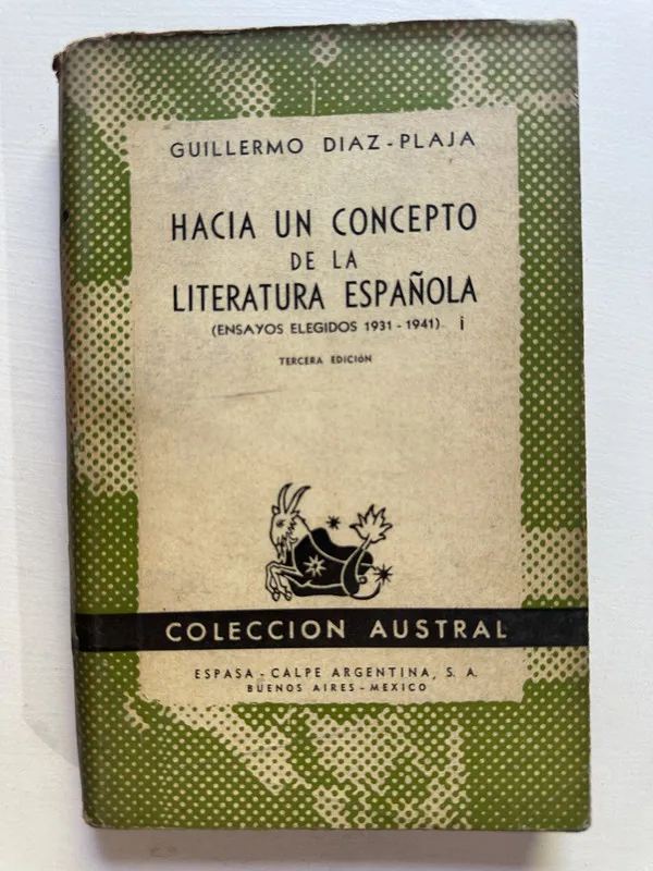 Hacia un concepto de la literatura - Diaz-Plaja (4i1)