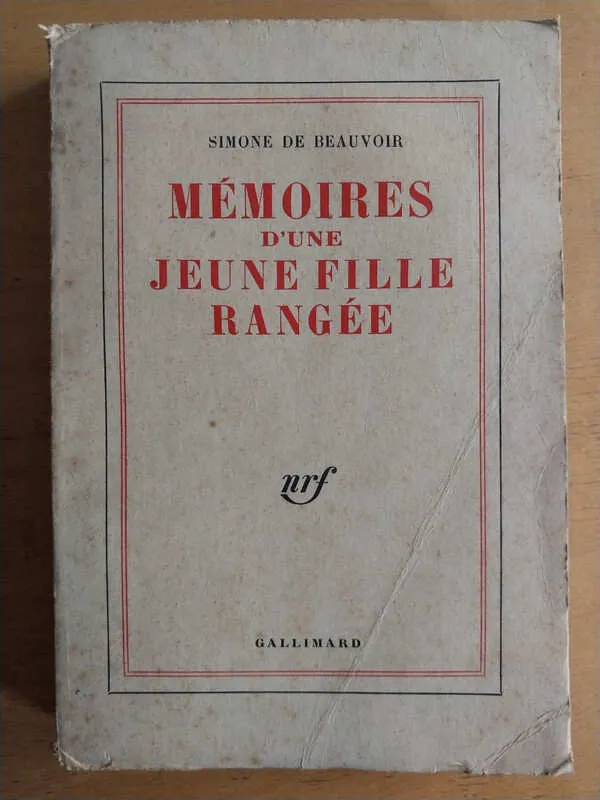 Memoires D´une Jeune Fille Rangee - De Beauvoir, Simone (i3)