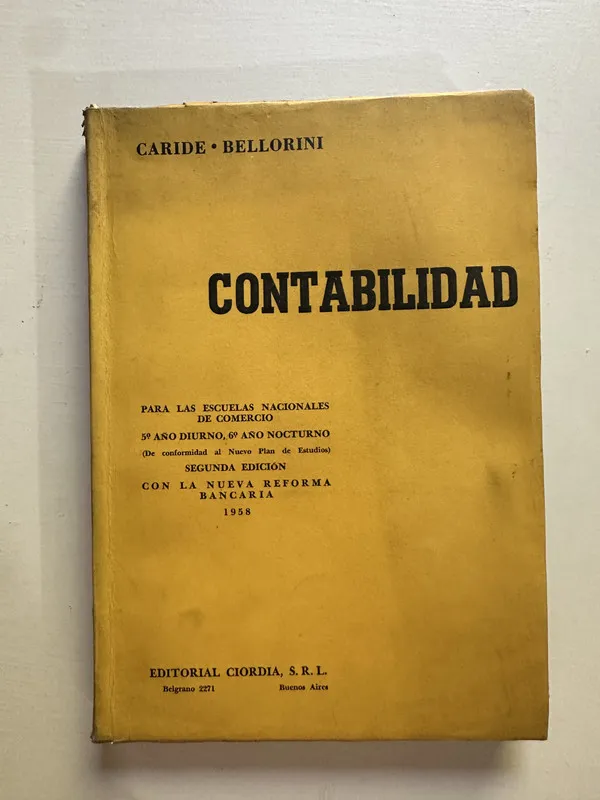 Contabilidad - Caride / Bellorini (4i2)