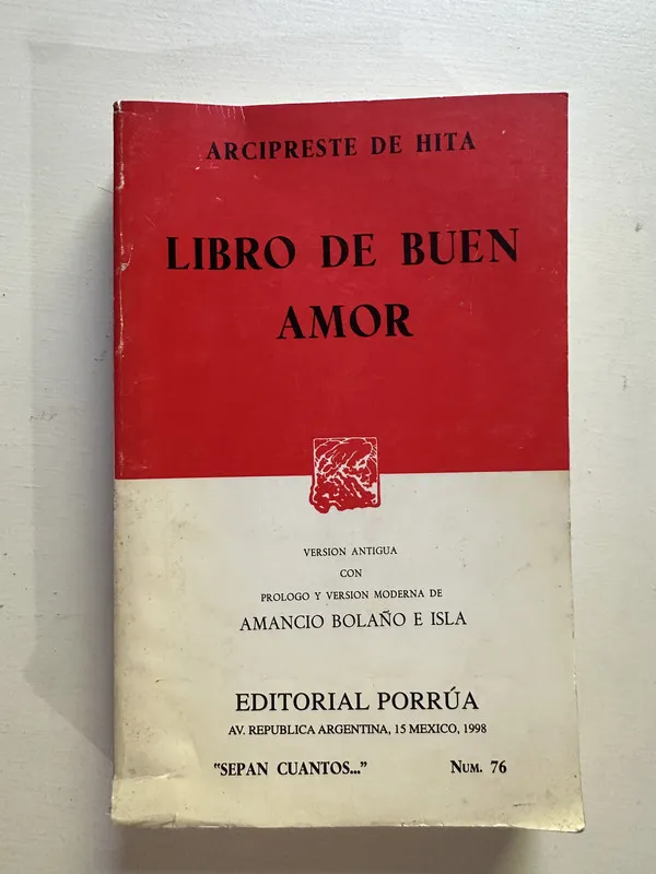 Libro de buen amor - Arcipreste de Hita (4i6)