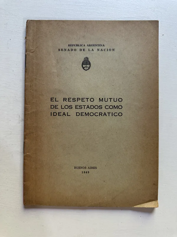 El respeto mutuo de los estados - (institucional) (4i7)