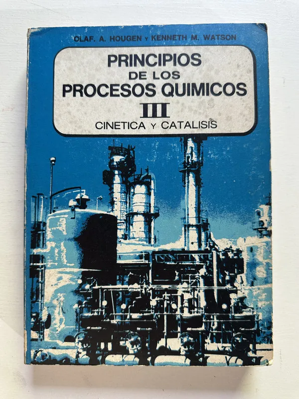 Principios de los procesos quimicos III - Hougen (4i7)