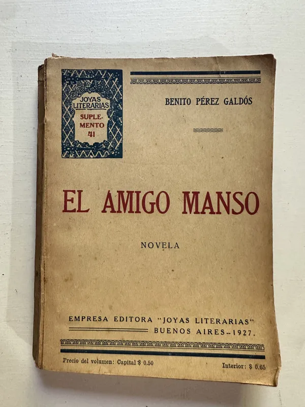 El amigo Manso - Perez Galdos Benito (4i7)