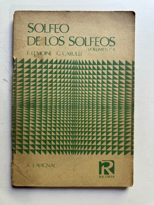 Solfeo de los solfeos Vol. 1° A - Lemoine (4c6)