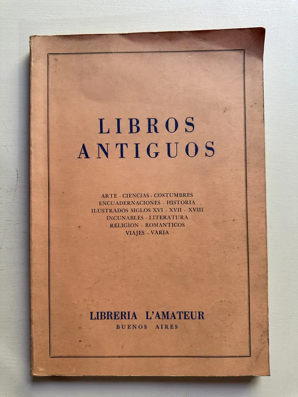 Libros antiguos - (4c6)