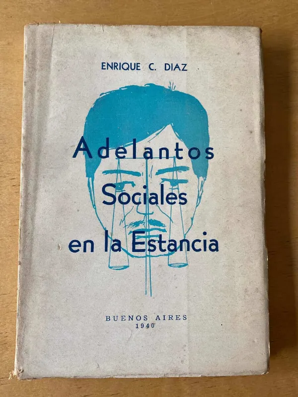 Tapa de Adelantos Sociales En La Estancia - Diaz, Enrique (C5)