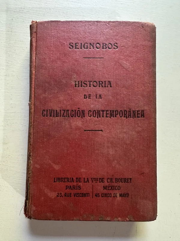 Historia de la civilizacion contemporanea - Seignobos (4c6)