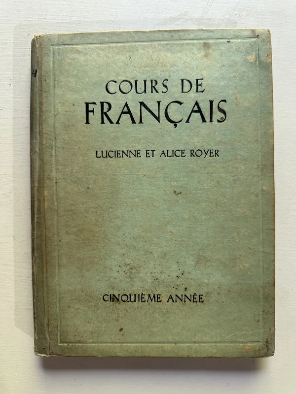 Cours de Français - Royer Lucienne y Alice (4c6)