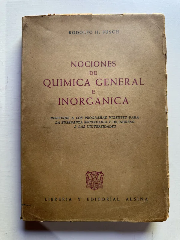 Nociones de quimica general e inorganica - Busch (4c7)