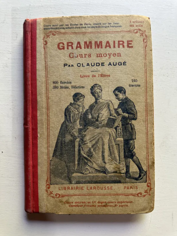 Grammaire – Cours moyen - Auge Claude (4j1)