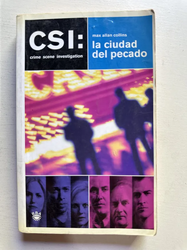 Tapa de CSI: La ciudad del pecado - Collins Max Allan (4j1)