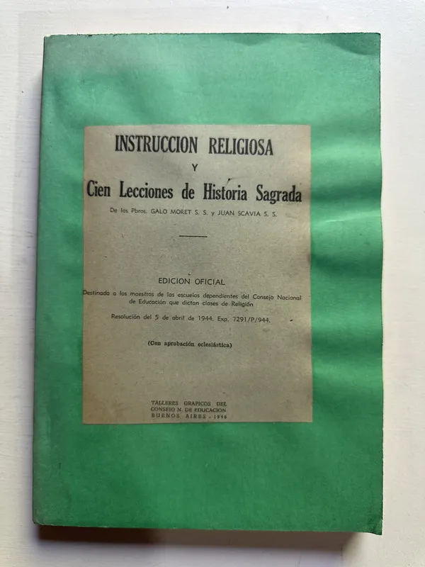 Instruccion religiosa - Moret / Scavia (4j2)