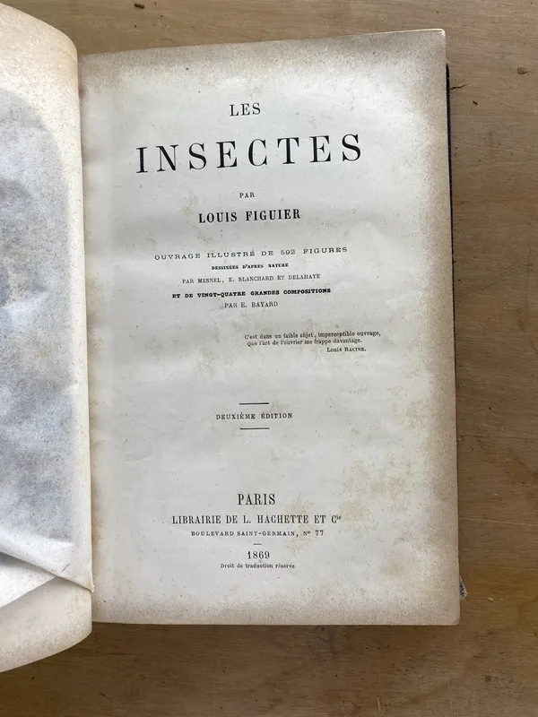 Les insectes - Figuier Louis (nn6)