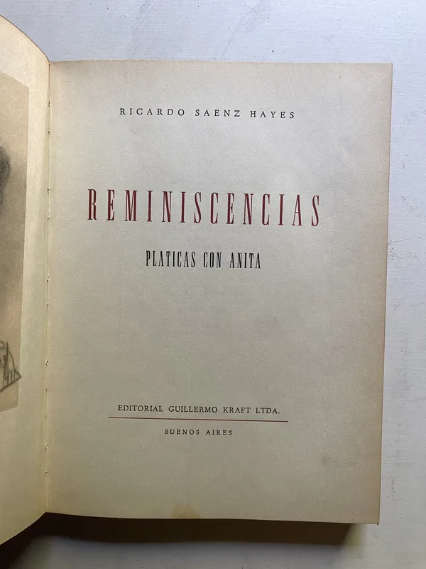 Reminiscencias - Saenz Hayes Ricardo (4d1)