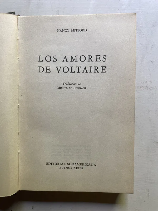 Los amores de Voltaire - Mitford Nancy (4c2)