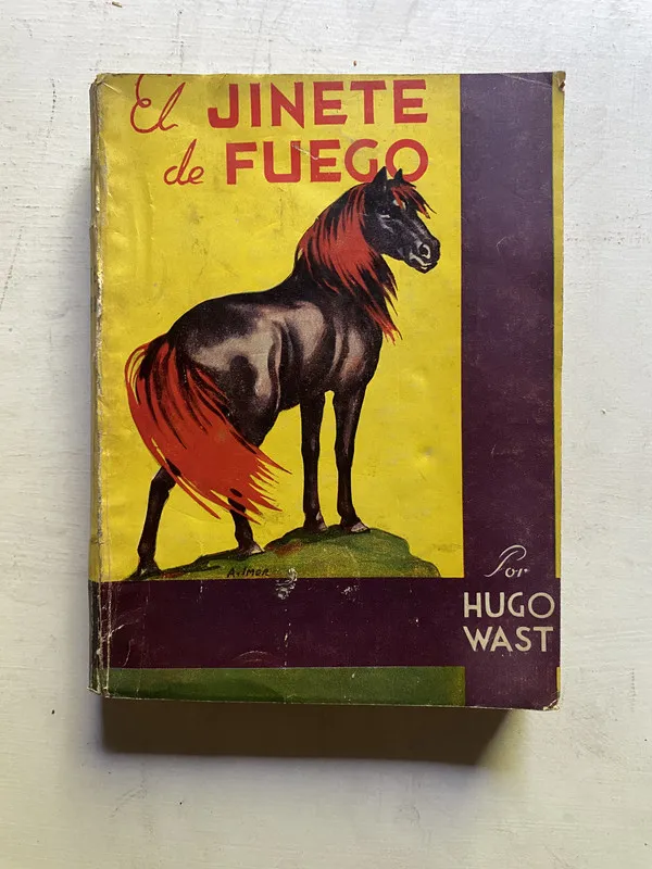 Tapa de El jinete de fuego - Wast Hugo (4c3)