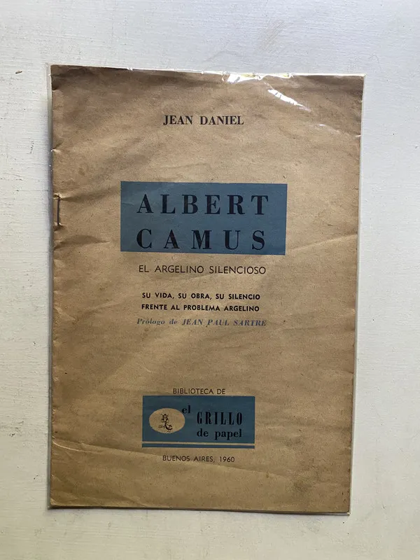 Albert Camus el argelino silencioso - Daniel Jean (4c3)