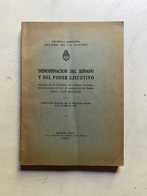 Denominacion del senado y del poder - Molinari (4c3)