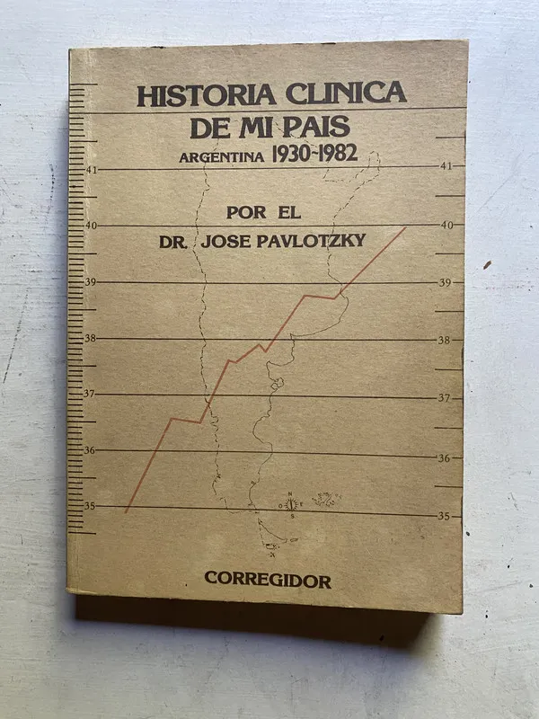 Tapa de Historia clinica de mi pais - Pavlotzky Jose (4c3)