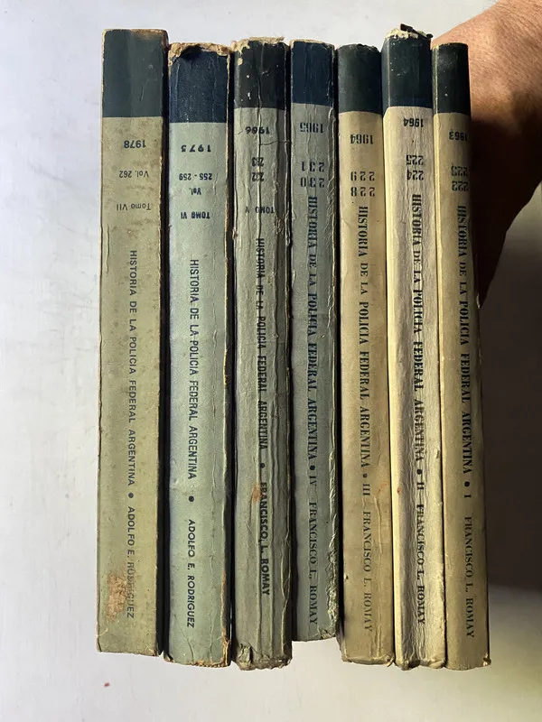 Historia de la policia federal argentina - Romay (4c4)