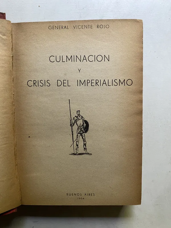 Culminacion y crisis del imperialismo - Rojo Vicente (4c4)