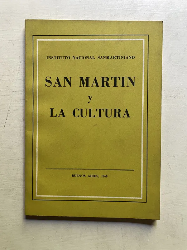 San Martin y la cultura - (4c4)