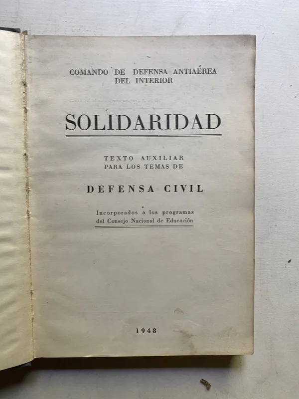 Solidaridad - (4c4)
