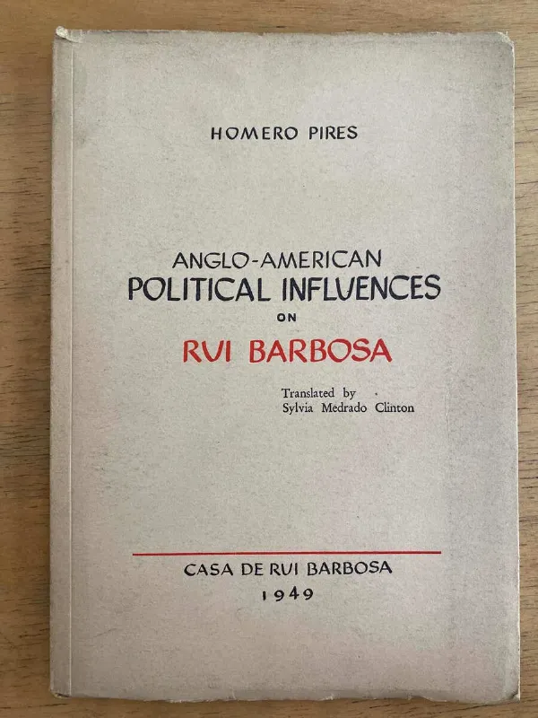 Anglo American Political Influences On Rui Barbo- Pires (j1)