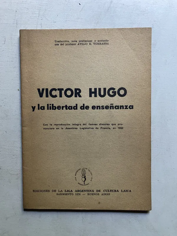 Victor Hugo y la libertad de enseñanza - Victor Hugo (4c5)