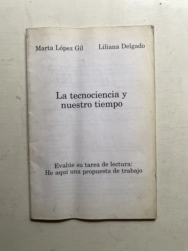 La tecnologia y nuestro tiempo - Lopez Gil (4j4)