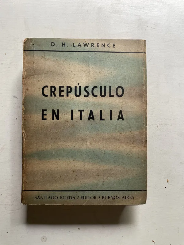 Crepusculo en italia - Lawrence D. H. (4j4)