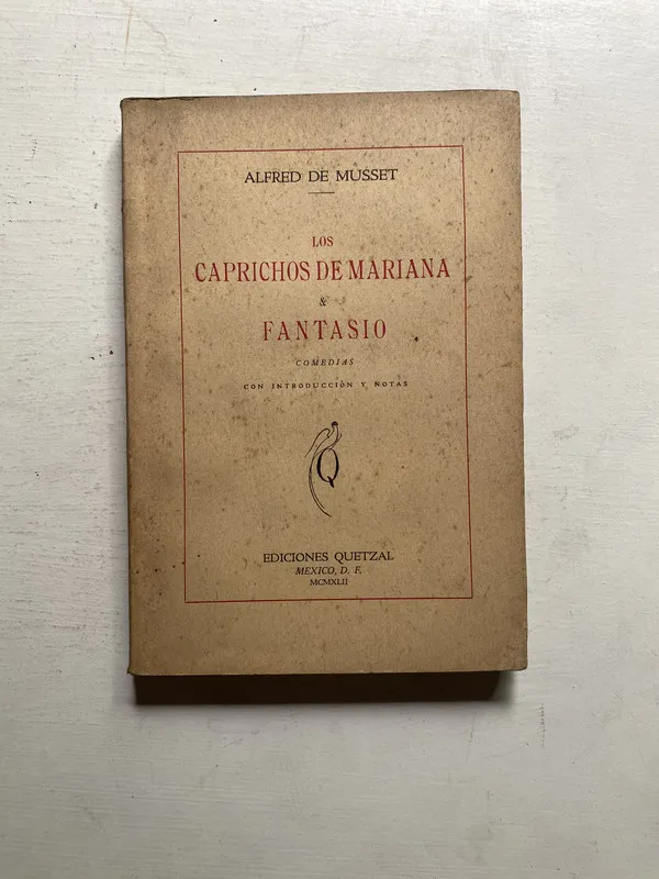 Tapa de Los caprichos de mariana & fantasio - De Musset (4j4)