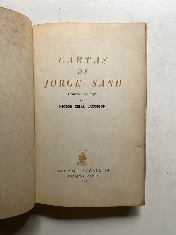 Cartas - Sand Jorge (4j4)