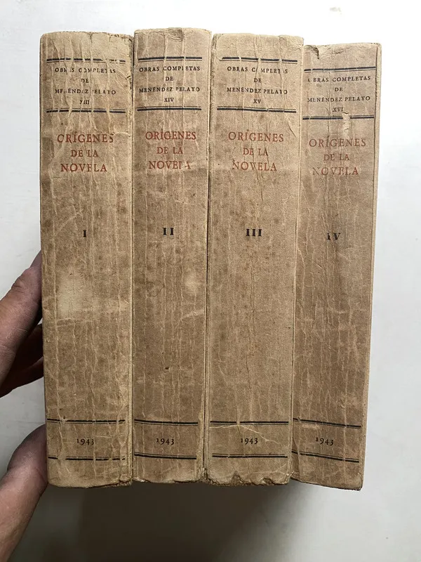 Origenes de la novela - Menendez Pelayo (4j5)