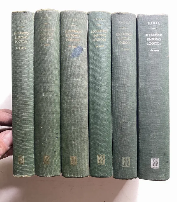 Tapa de Recuerdos entomologicos - Fabre J. H. (4j5)