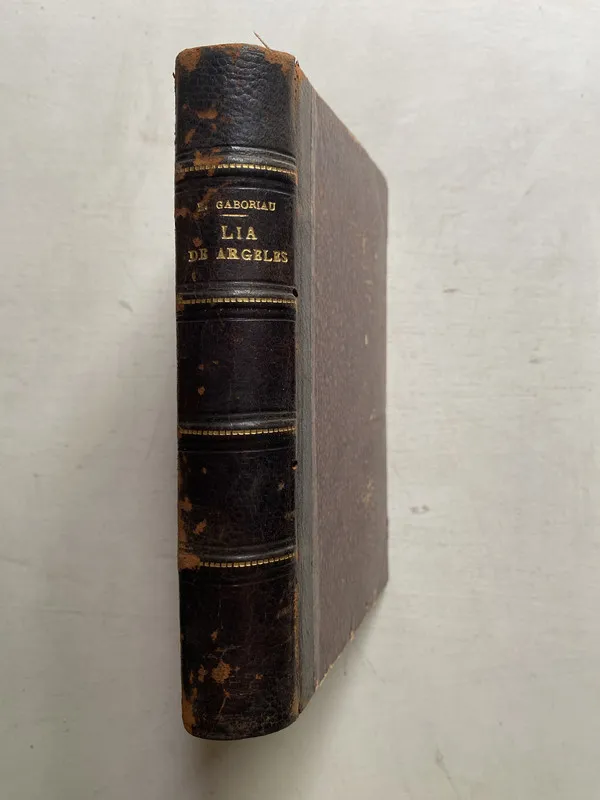Tapa de Lia de argeles - Gaboriau Emilio (4j6)