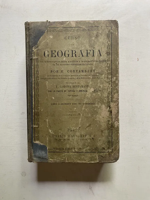 Curso de geografia - Cortambert E. (4j7)