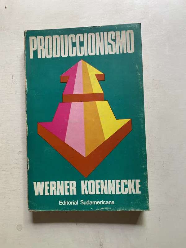 Tapa de Produccionismo - Koennecke Werner (4j7)
