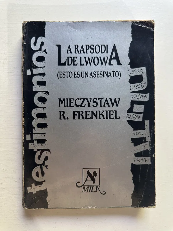 Tapa de La rapsodia de Lwowa - Frenkiel Mieczystaw R. (4M1)