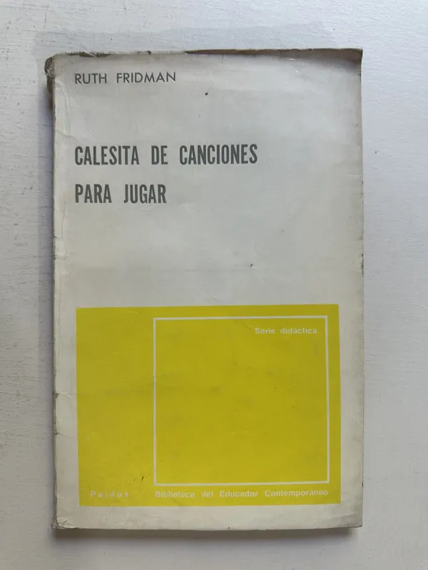 Calesita de canciones para jugar - Fridman Ruth (4M1)