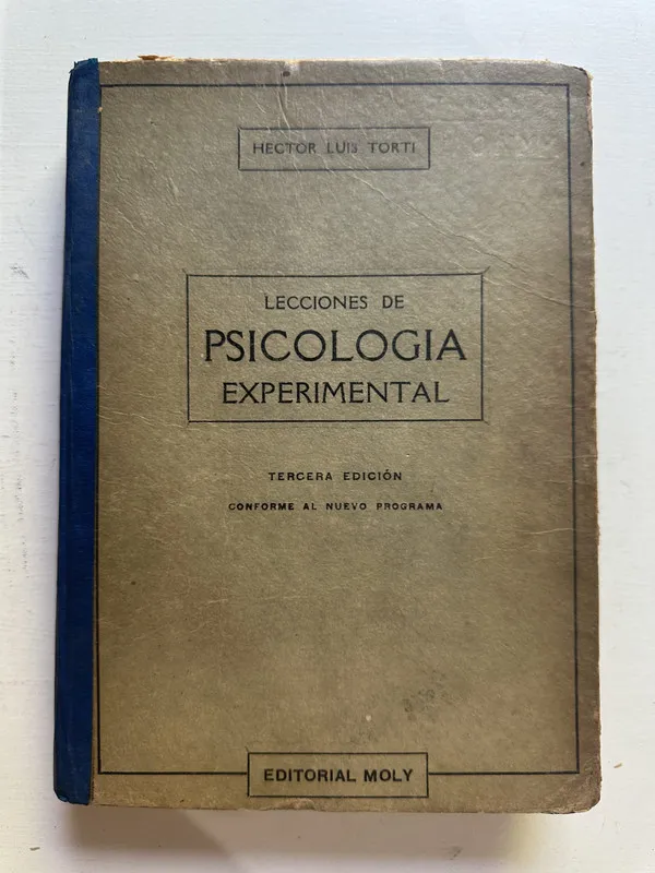 Lecciones de psicología experimental - Torti (4M2)