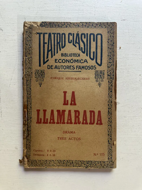 La llamarada - Kistemackers Enrique (4M2)