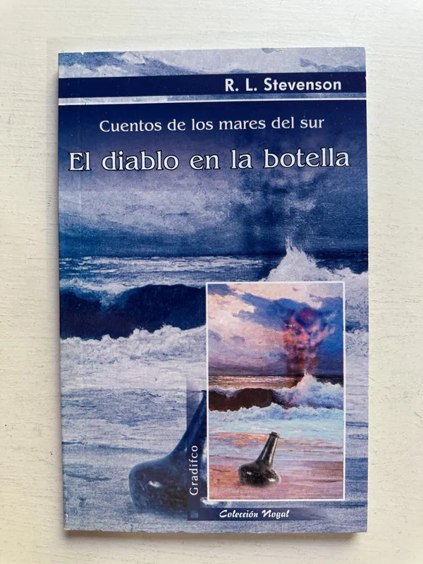 Tapa de El diablo en la botella - Stevenson Robert L. (4M3)