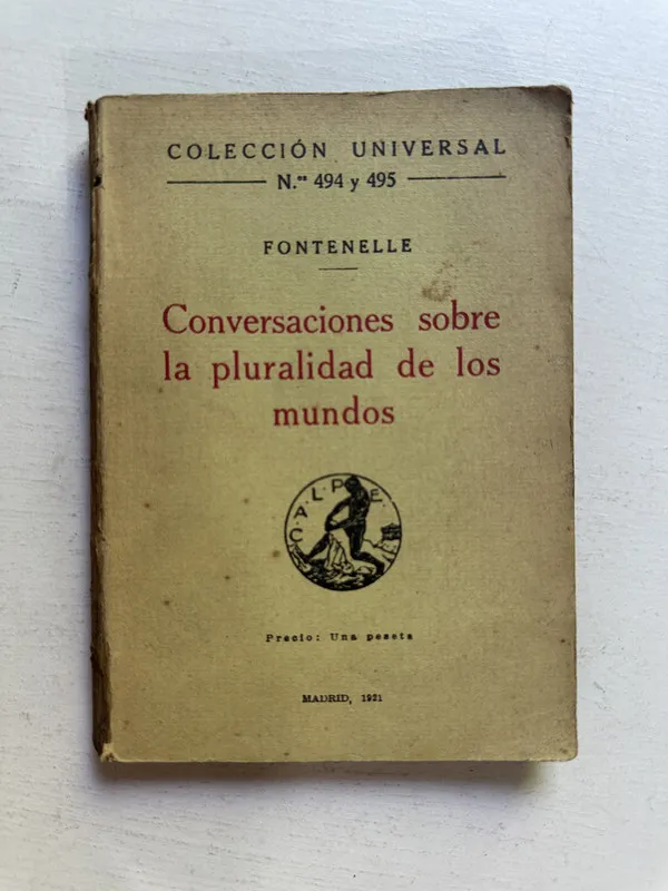 Conversaciones sobre la pluralidad de los - Fontenelle (4M3