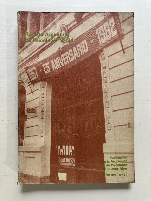 Revista Argentina de Psicología Nº 34 - — (4M4)