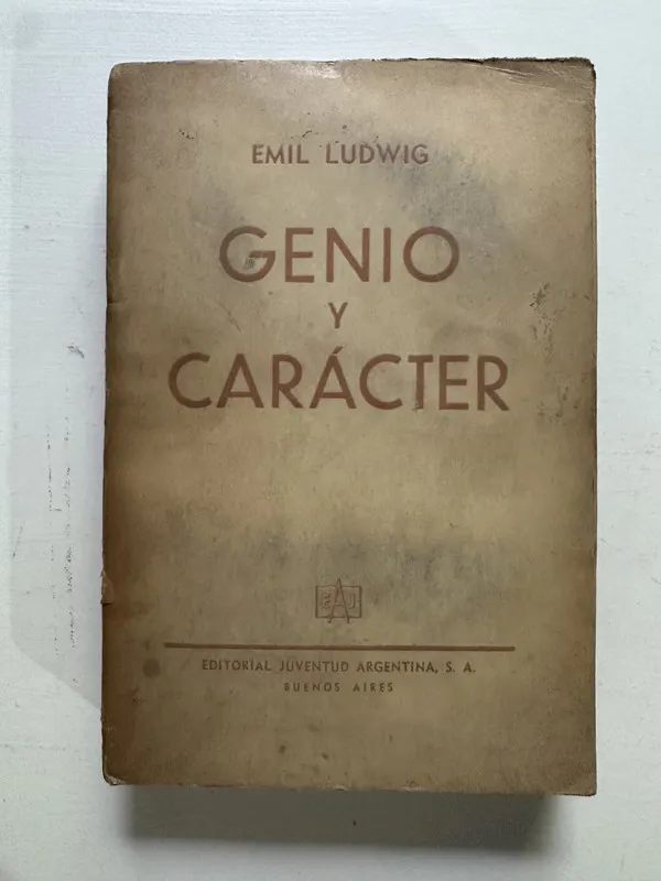 Genio y carácter - Ludwig Emil (4M4)