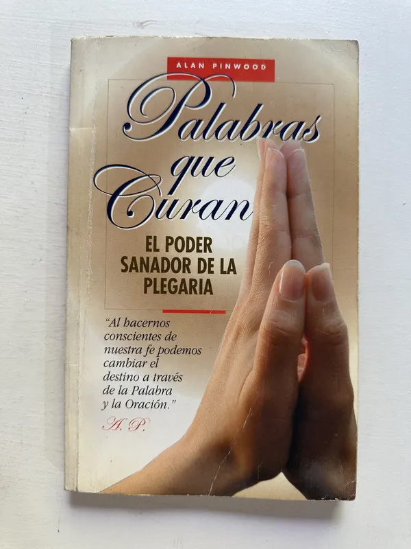 Tapa de Palabras que curan - Pinwood Alan (4M5)