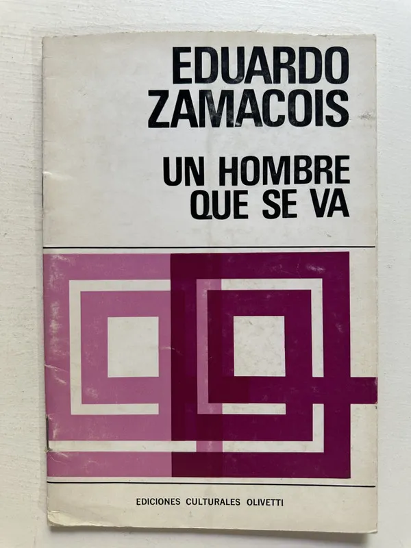 Tapa de Un hombre que se va - Zamacois Eduardo (4M5)
