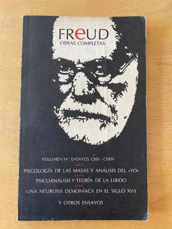 Obras Completas Volumen 14 Ensayos Cxiii-Cxxiv- Freud (d4)